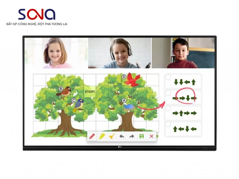 LG 65TR3DJ – Màn hình tương tác 65 inch