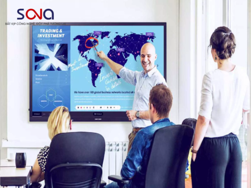 Tiêu chí chọn màn hình tương tác phòng họp cho doanh nghiệp