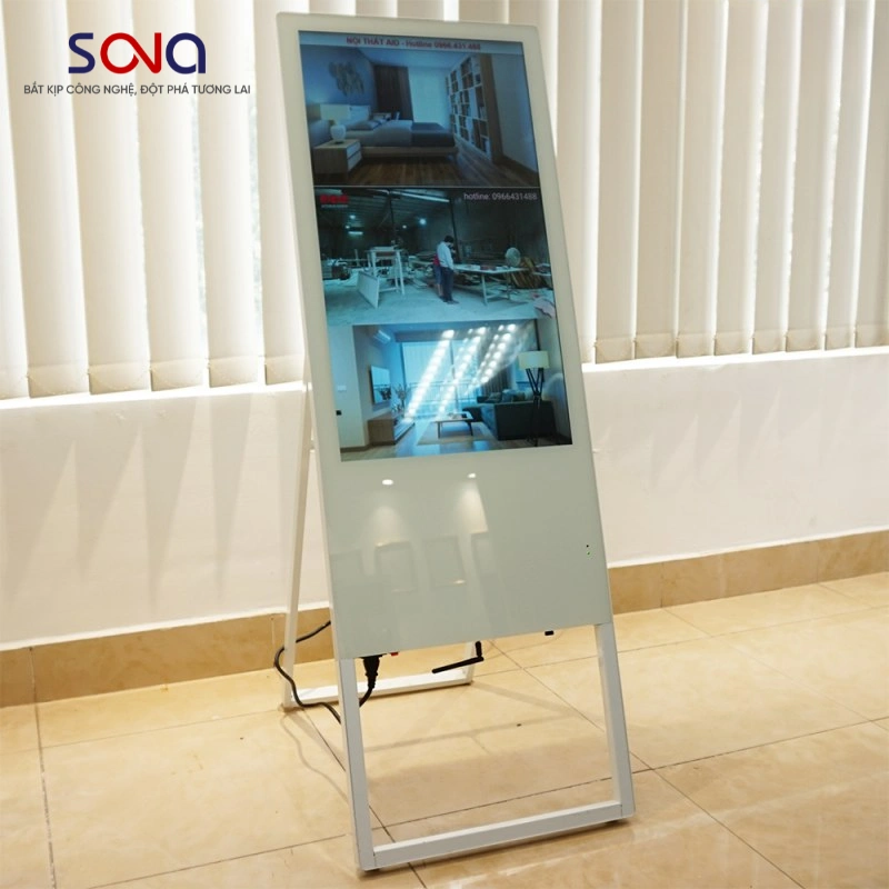 màn hình quảng cáo trạm sạc xe điện