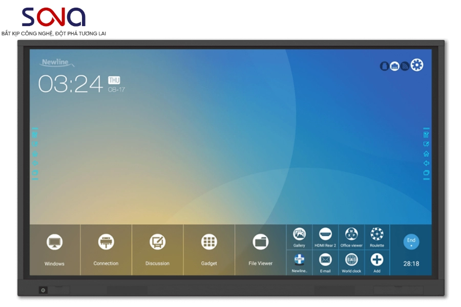 màn hình tương tác Newline