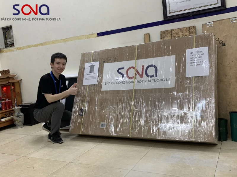 Kiểm tra kỹ sản phẩm trước khi nhận hàng