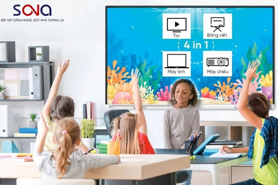 Đơn vị cung cấp màn hình tương tác Phường Yên Hòa giá tốt, chất lượng