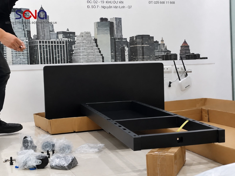Thùng màn hình tương tác 65 inch giao đến tận nơi nguyên đai nguyên kiện