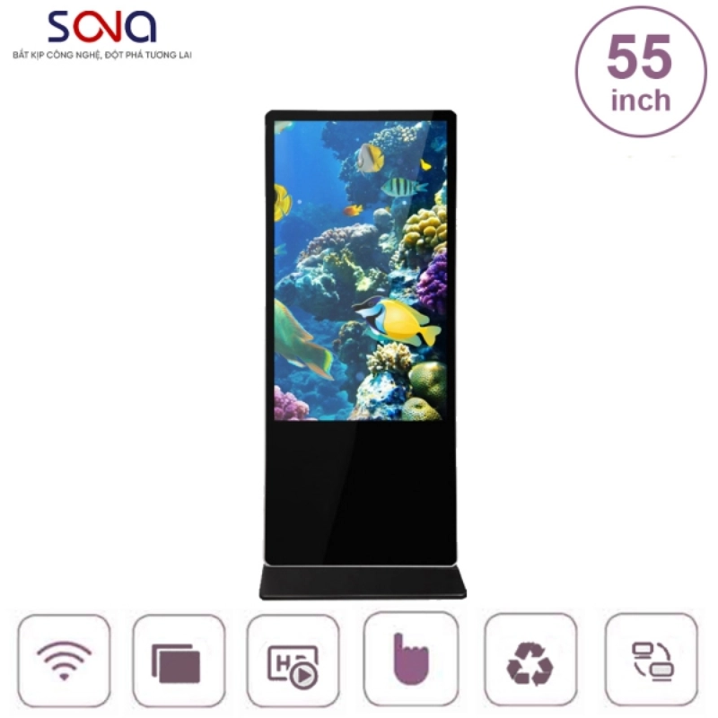 Màn hình quảng cáo bưu điện 55 inch