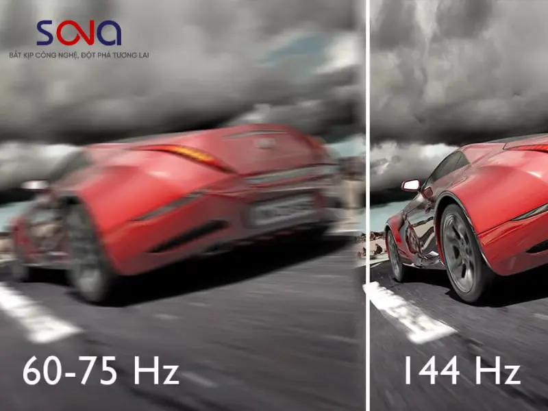 so sánh màn hình 75hz và 144hz