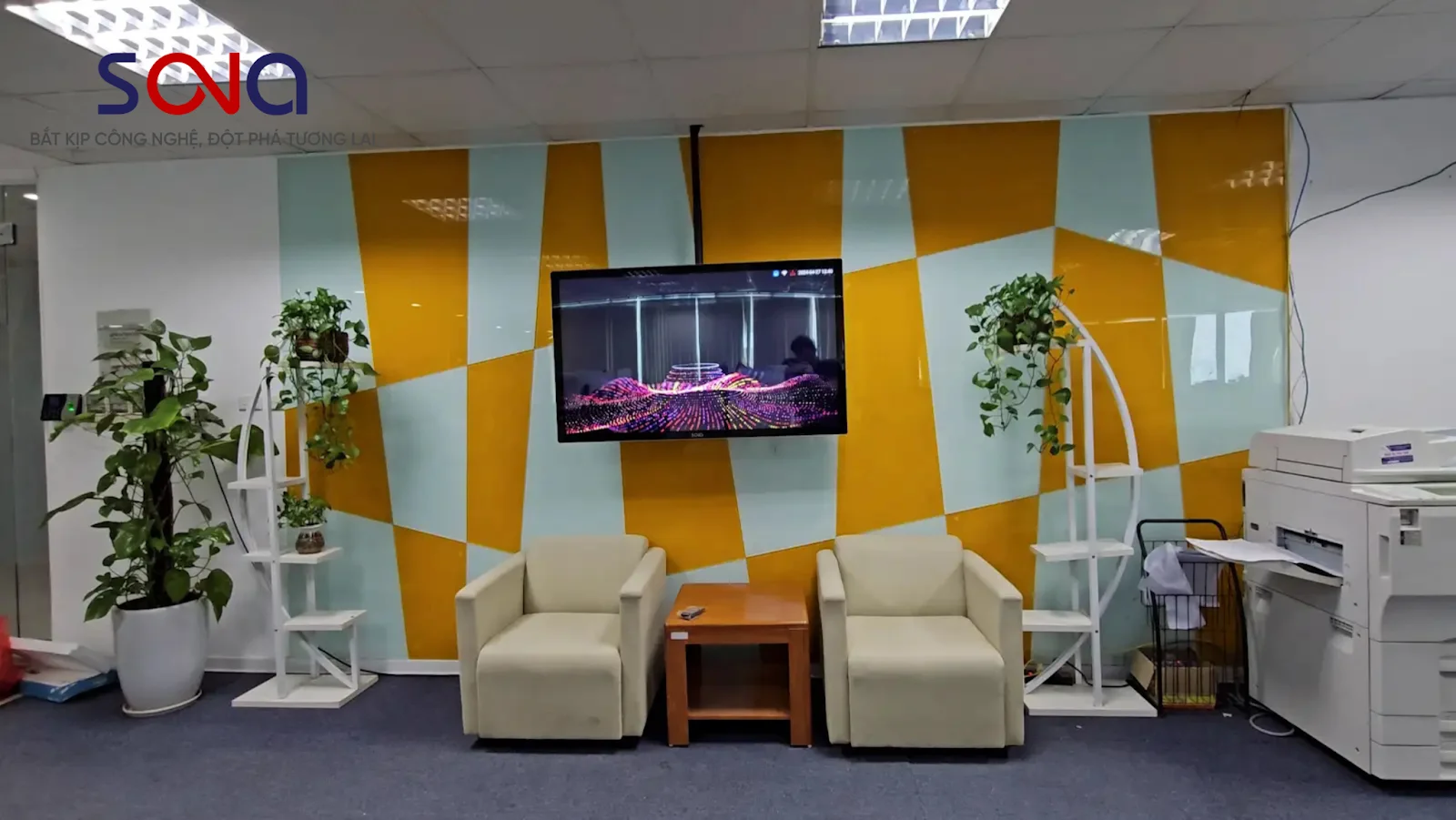 màn hình quảng cáo đài truyền hình