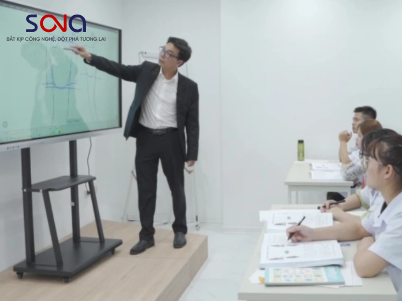 Hướng dẫn sử dụng màn hình tương tác bằng bút cảm ứng
