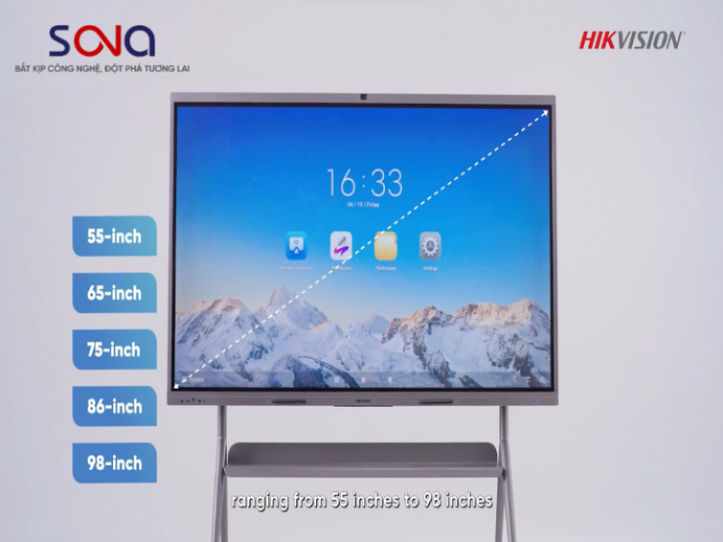 Các tính năng nổi bật của màn hình tương tác Hikvision