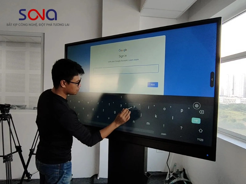 màn hình tương tác cho Karaoke