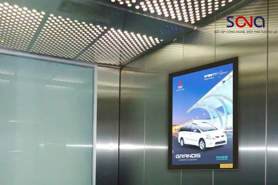 giá màn hình quảng cáo trong thang máy giá màn hình quảng cáo trong thang máy