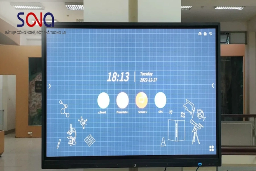 Màn hình tương tác Phường Long Biên