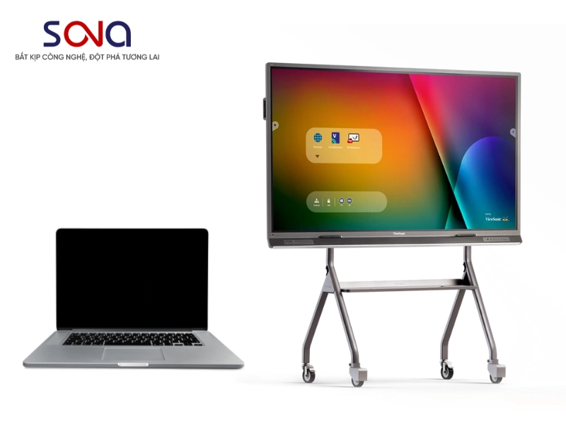 Hướng dẫn sử dụng màn hình tương tác bằng máy tính