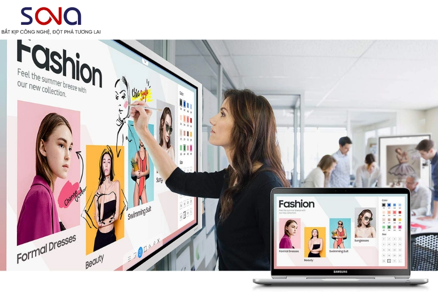màn hình tương tác thông minh SamSung màn hình tương tác thông minh SamSung