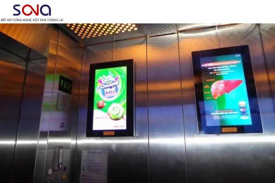 Khai thác hiệu quả tối đa cùng chi phí quảng cáo thang máy Khai thác hiệu quả tối đa cùng chi phí quảng cáo thang máy