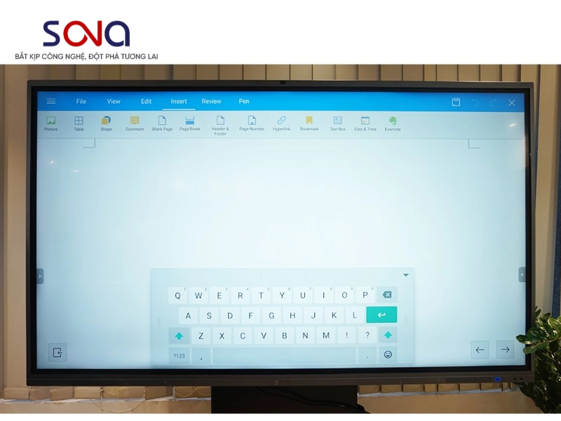 màn hình tương tác 86 inch