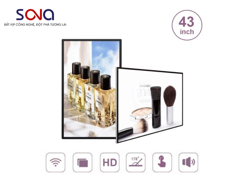 Màn hình quảng cáo trạm xe buýt 43 inch
