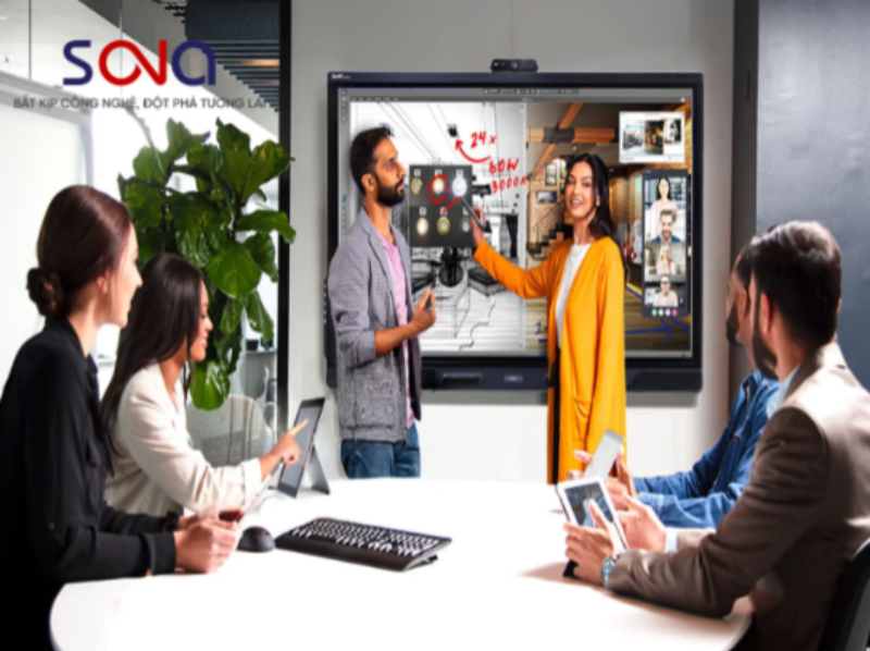 5 Lợi ích màn hình tương tác thông minh tại doanh nghiệp