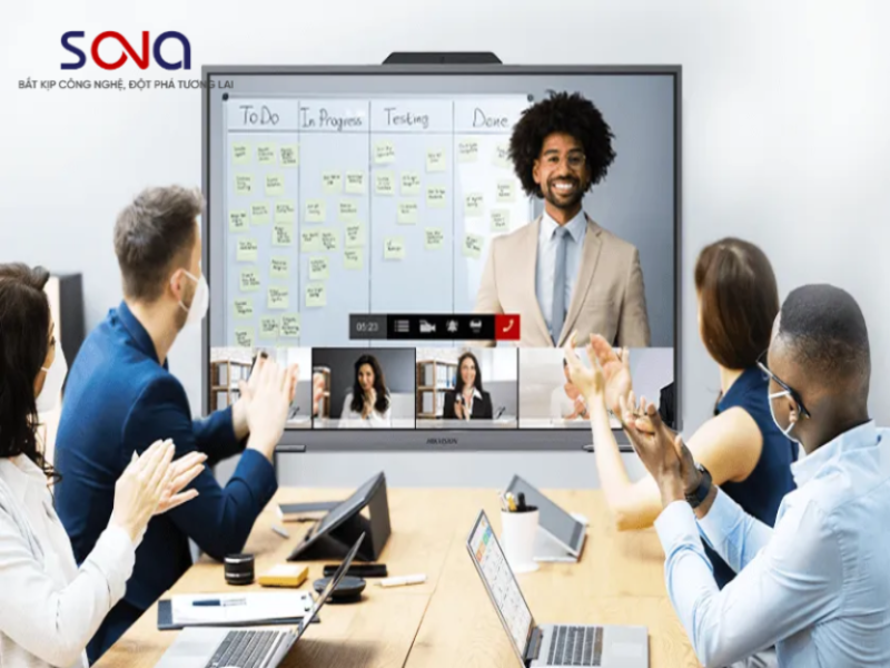 Cách kết nối màn hình tương tác thông minh Hikvision