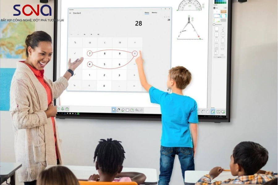 Màn hình tương tác tại Phường Tây Mỗ Màn hình tương tác tại Phường Tây Mỗ