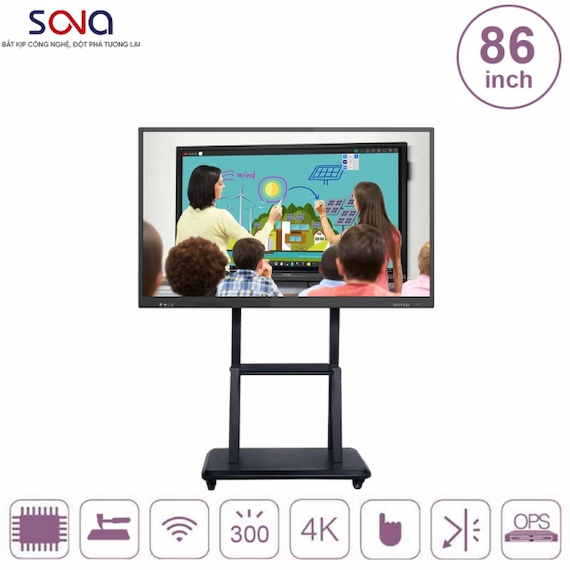 Màn hình tương tác 86 inch Màn hình tương tác 86 inch