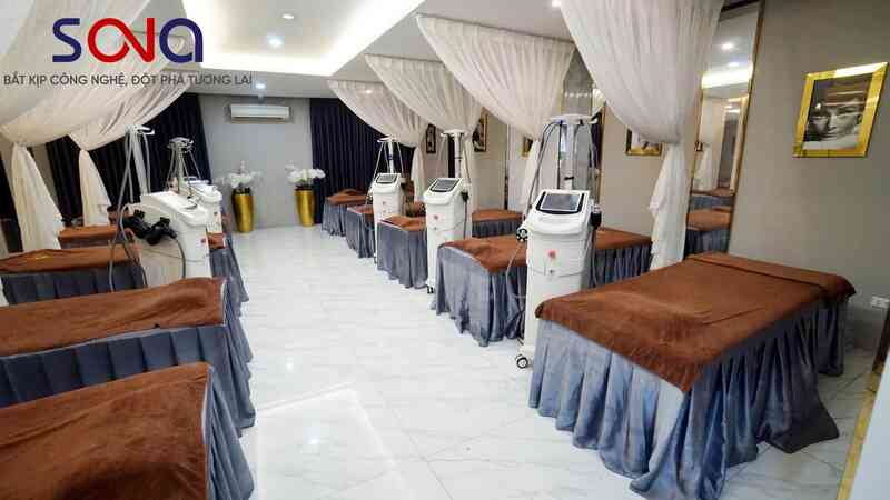 Mô hình spa mini đẹp